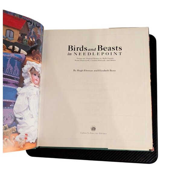 Birds And Beasts In Needlepoint Hardcover Book by Hugh Ehrman Elizabeth Benn - Picture 8 of 16